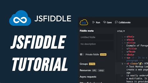 js fiddl|JSFiddle tutorial .